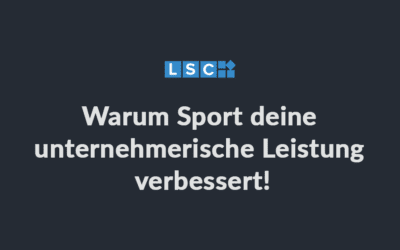 Unternehmerische Leistung durch Sport erhöhen